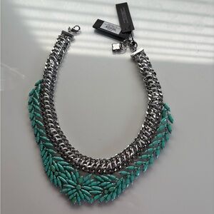 Silver and Turquoise Necklace